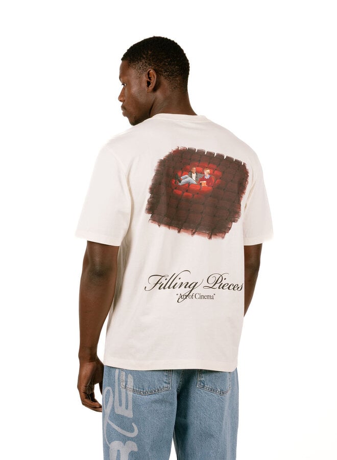 T-Shirt Cinema Antique White