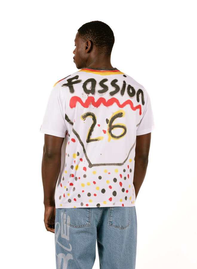 Germoney Jersey White / Red / Yellow / Orange