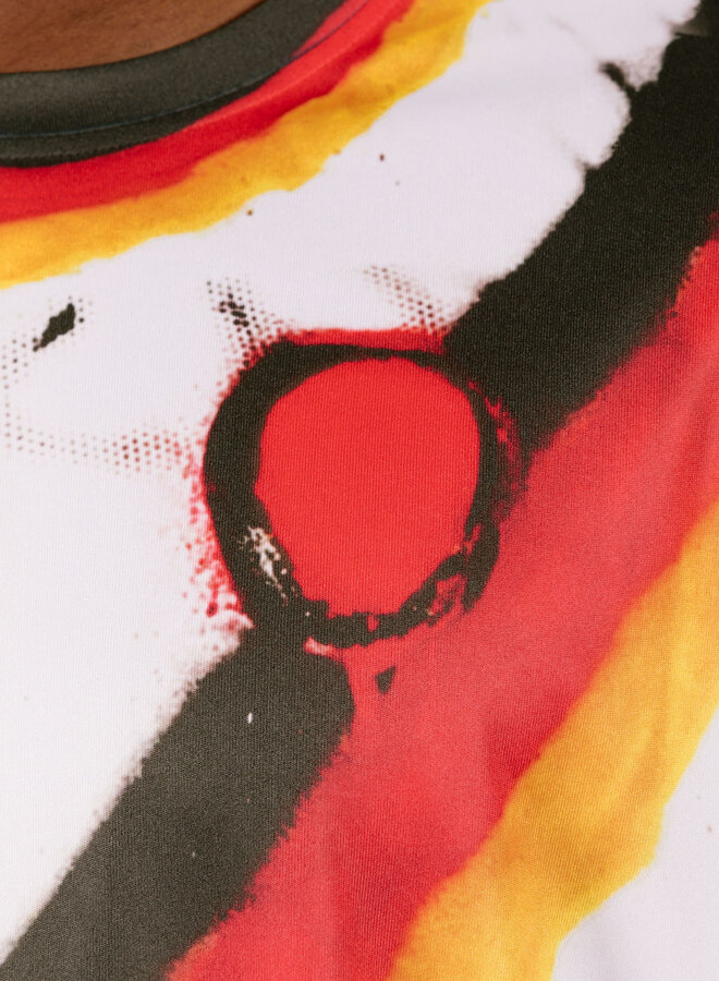 Germoney Jersey White / Red / Yellow / Orange