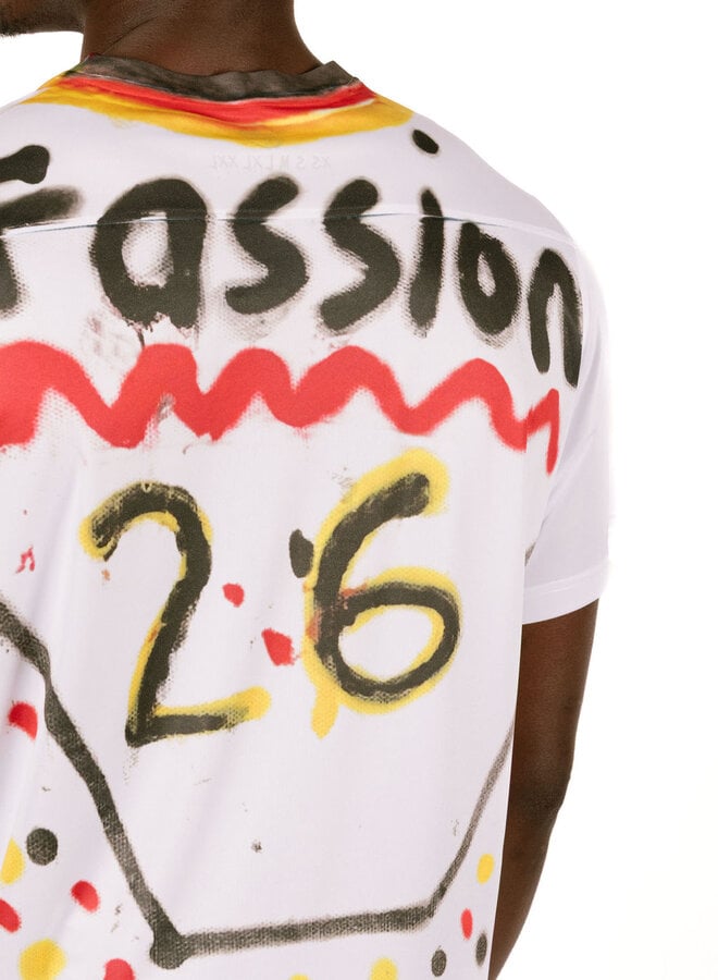 Germoney Jersey White / Red / Yellow / Orange