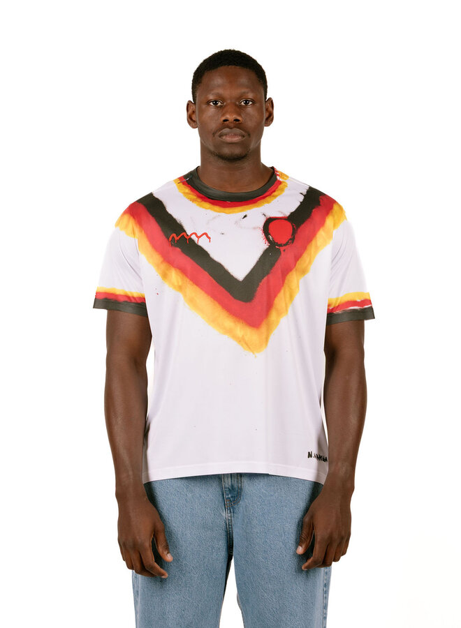 Germoney Jersey White / Red / Yellow / Orange