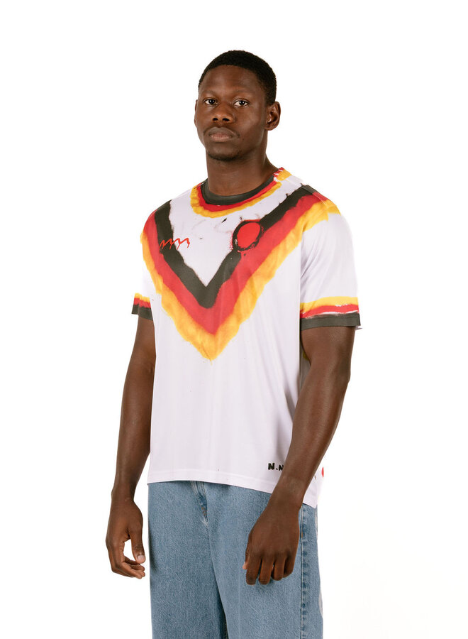 Germoney Jersey White / Red / Yellow / Orange