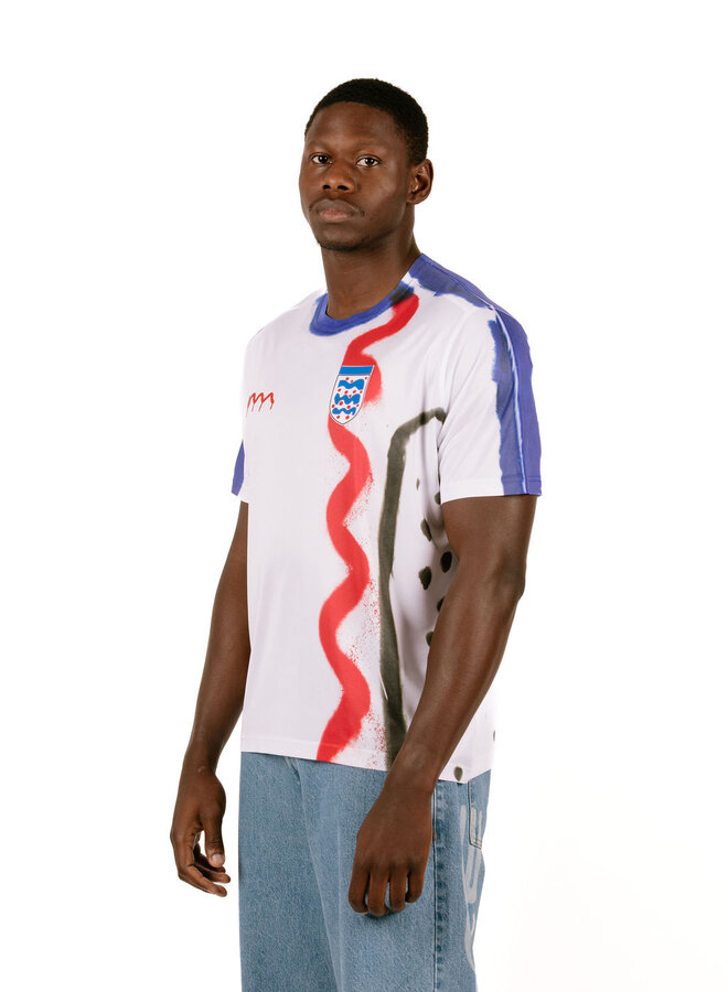 Ingerlund Jersey White / Blue / Red