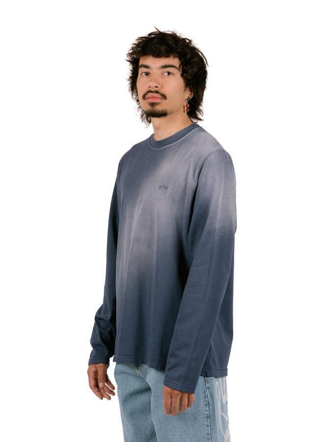 Stencil Sunfade Longsleeve Navy