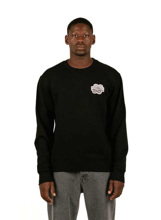 Sweatshirt Gowtu Tonal Black