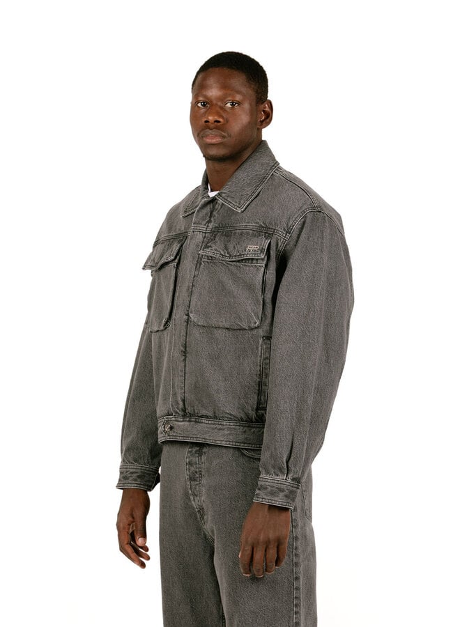 Denim Jacket Washed Black