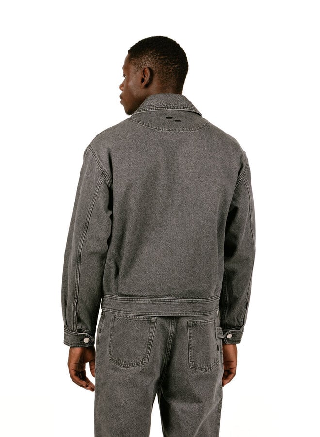 Denim Jacket Washed Black