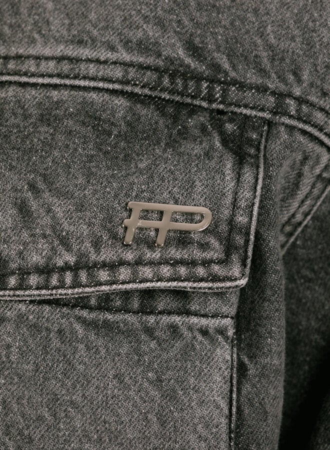 Denim Jacket Washed Black