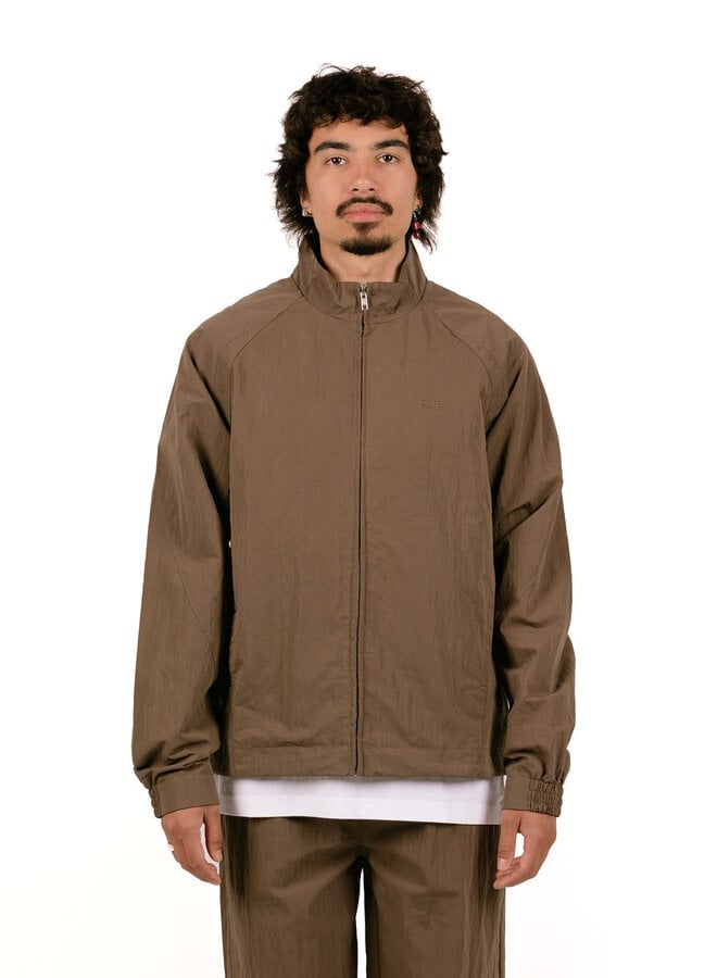 Uniform Track Jacket Brown