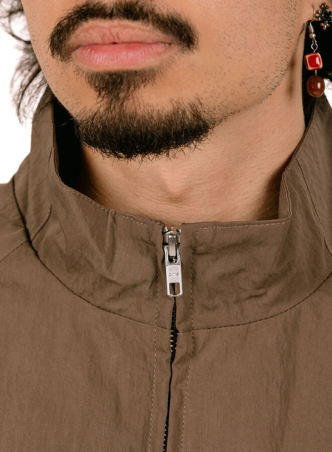 Uniform Track Jacket Brown