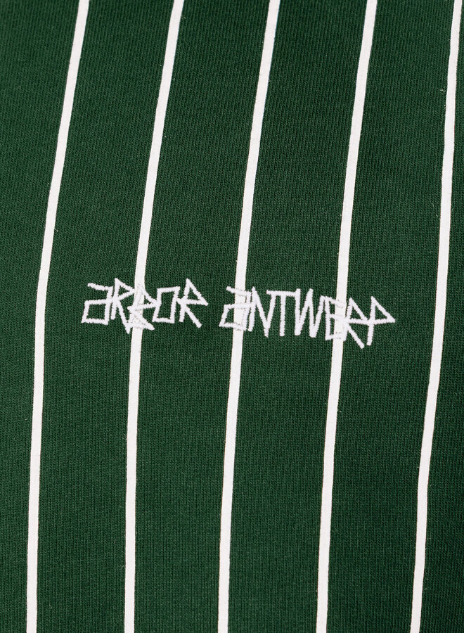 Vertical Lines Crewneck Green