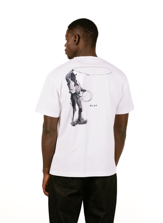 Cowboy Tee Optical White
