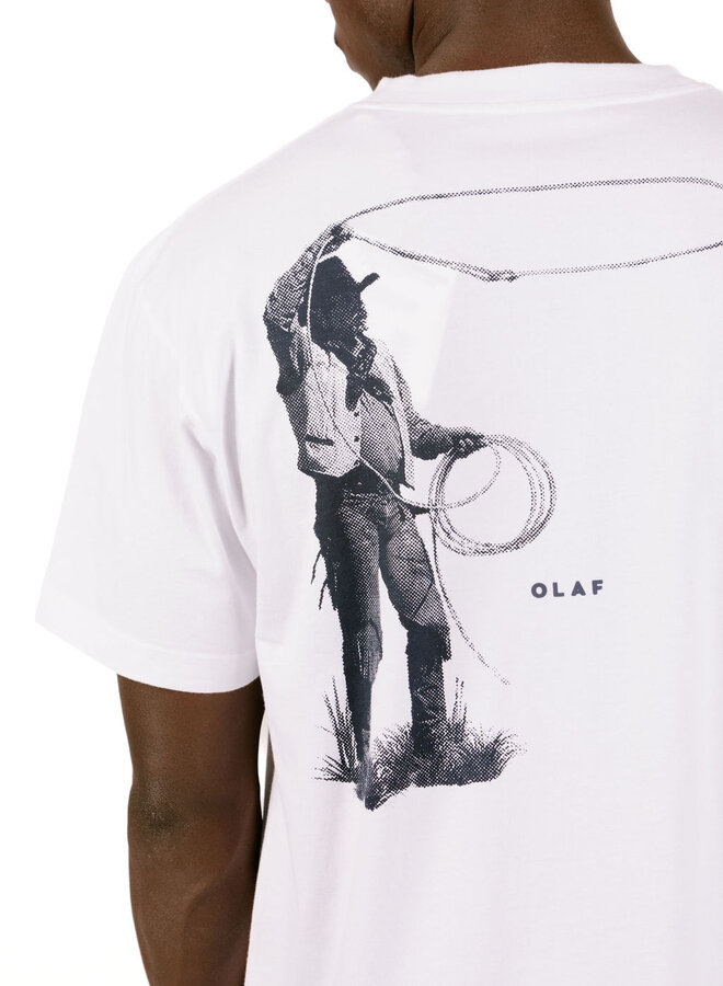 Cowboy Tee Optical White