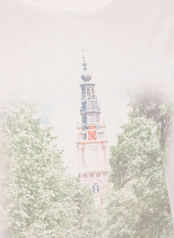 City Of Water Tee Washed White