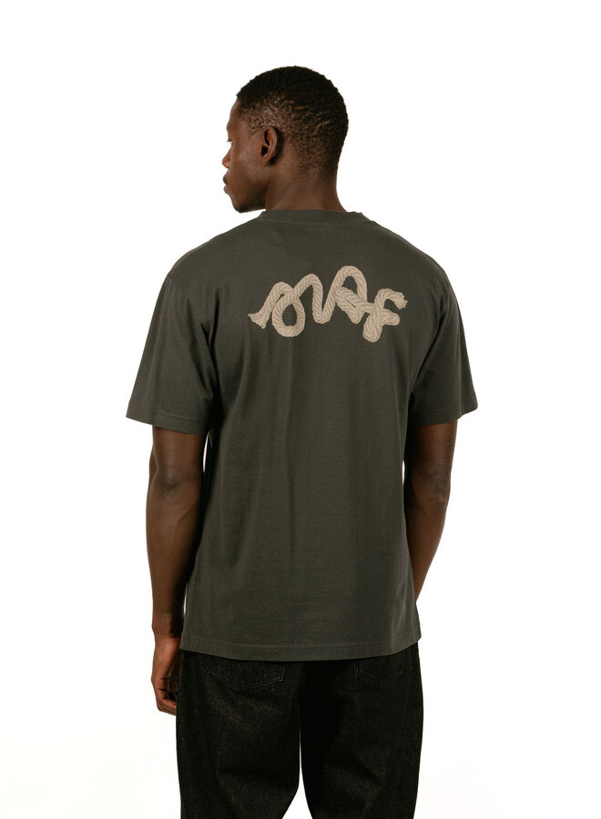 Lasso Signature Tee Charcoal