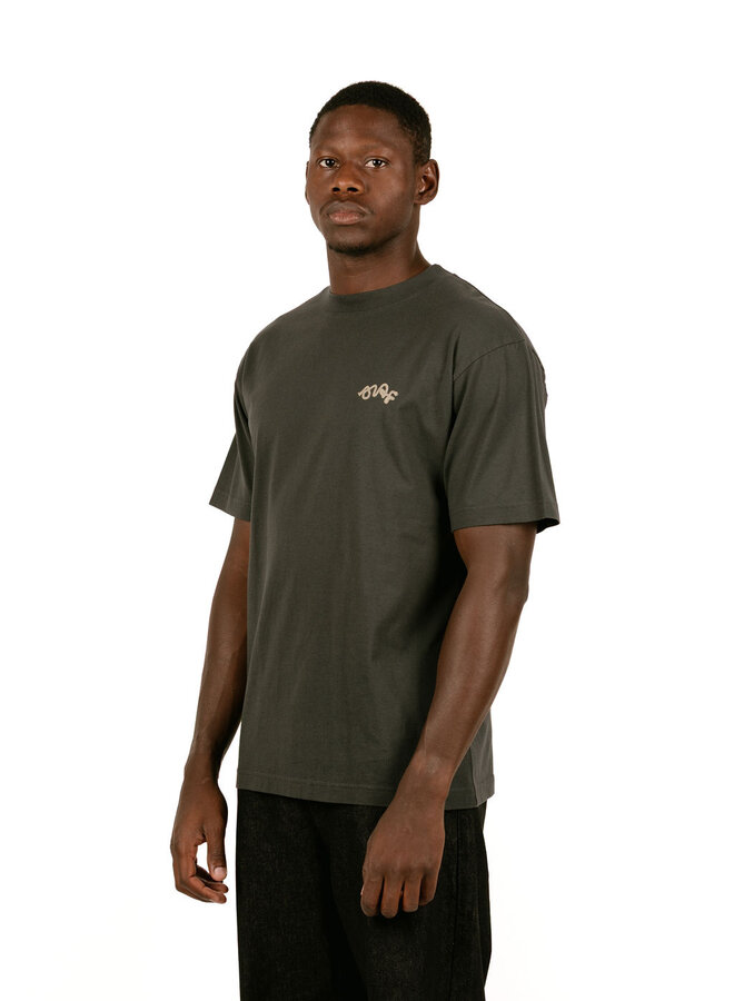 Lasso Signature Tee Charcoal