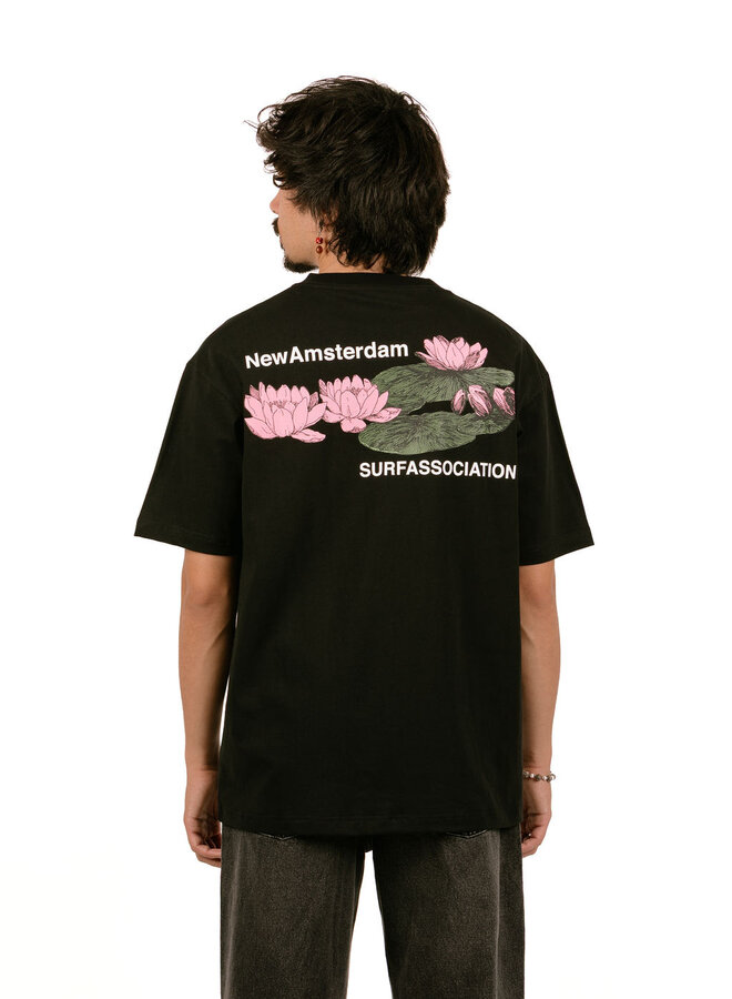 Lilies Tee Black