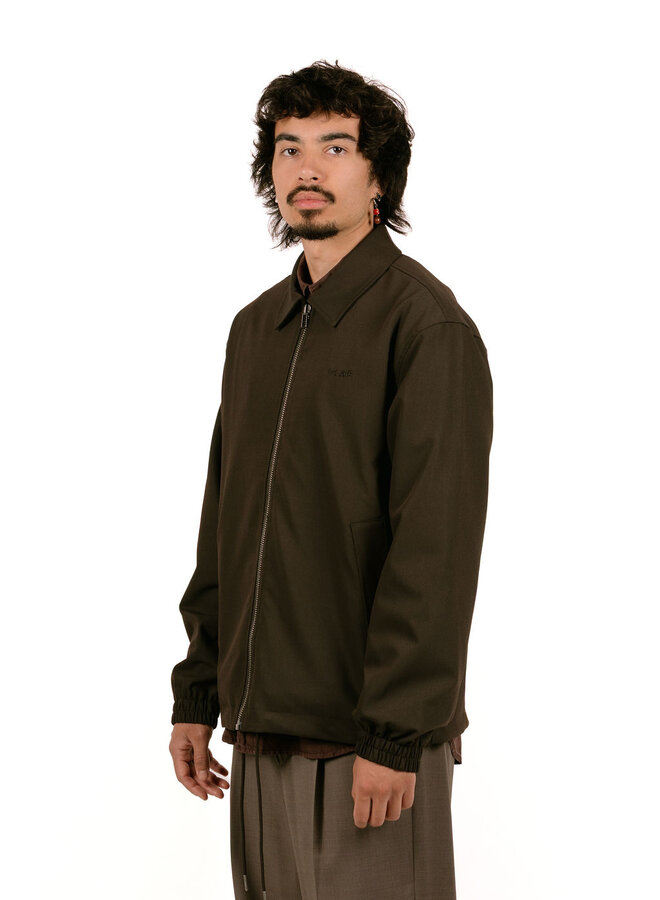 Coach Jacket Chocolate Plum