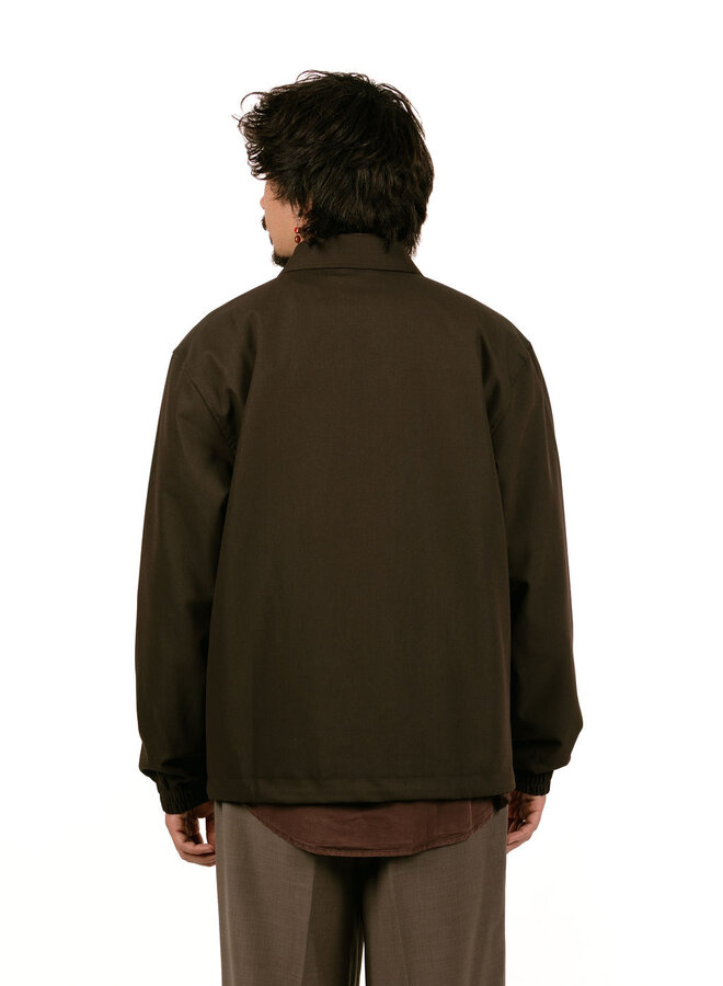 Coach Jacket Chocolate Plum