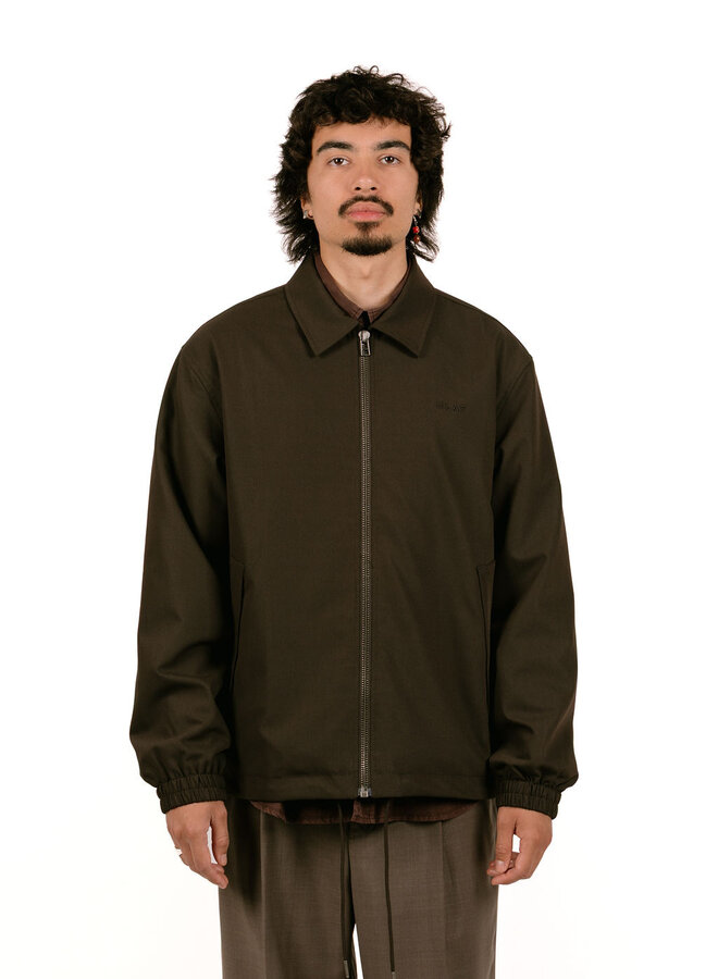 Coach Jacket Chocolate Plum