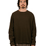 Waffle Crewneck Chocolate Plum