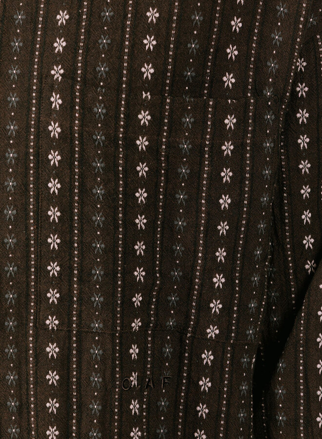 Cowboy Boxy Shirt Chocolate Plum