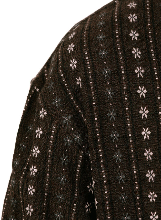 Cowboy Boxy Shirt Chocolate Plum