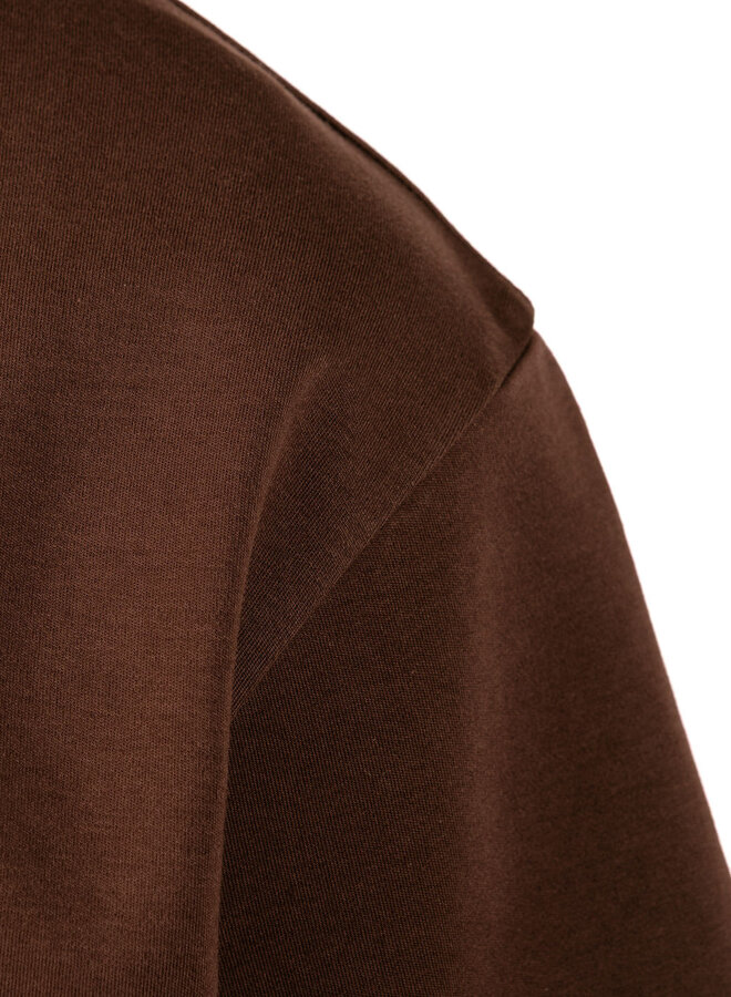 Essential Tee Chocolate Plum