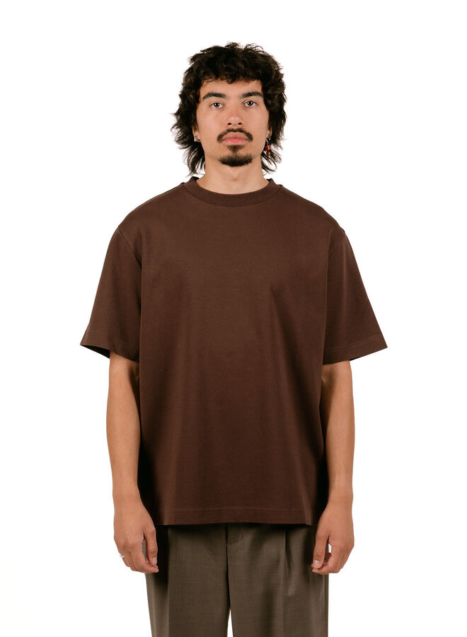 Essential Tee Chocolate Plum