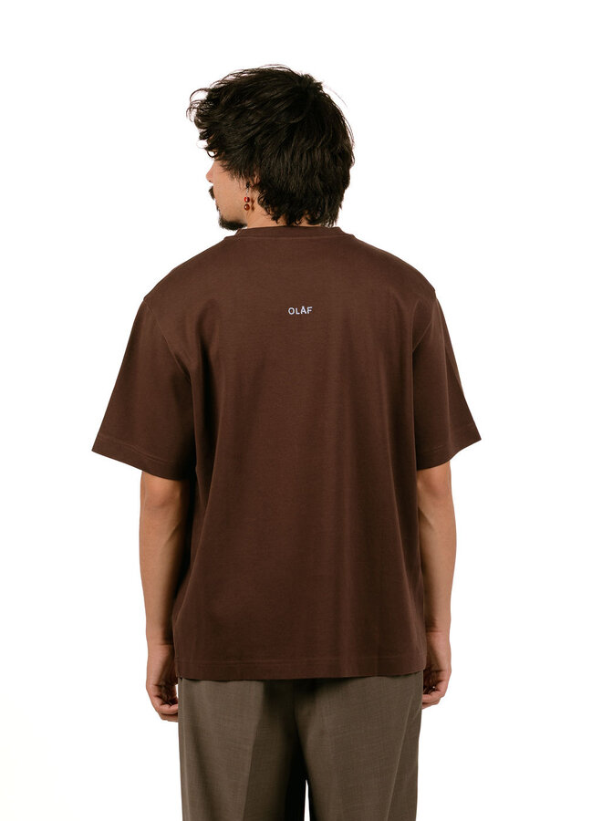 Essential Tee Chocolate Plum