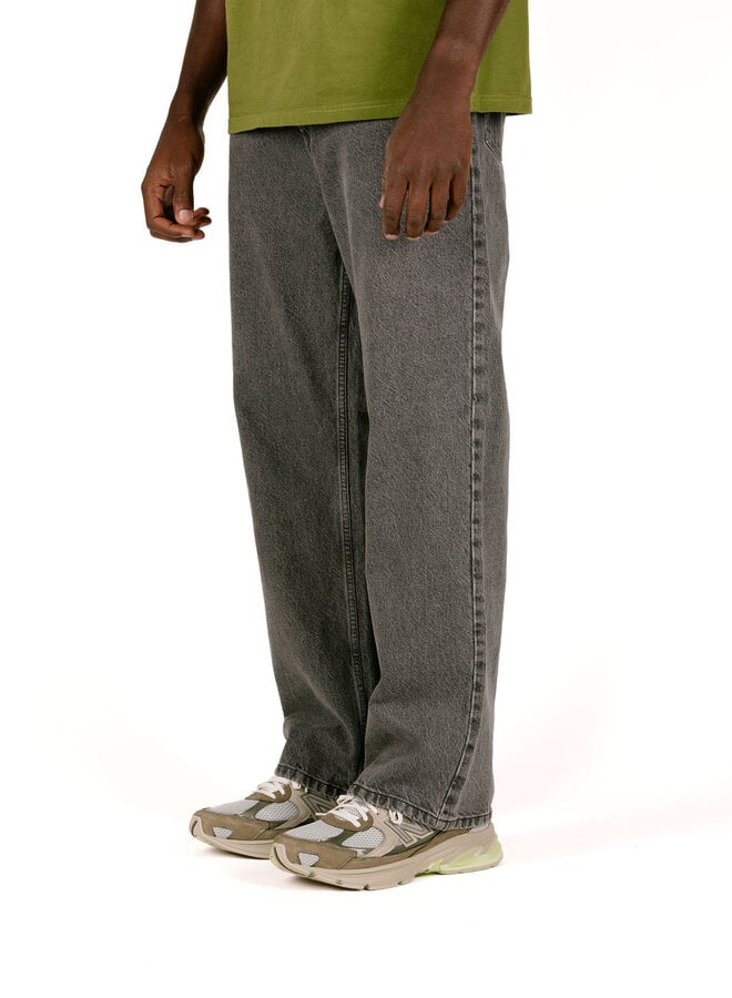 Denim Pants Washed Black