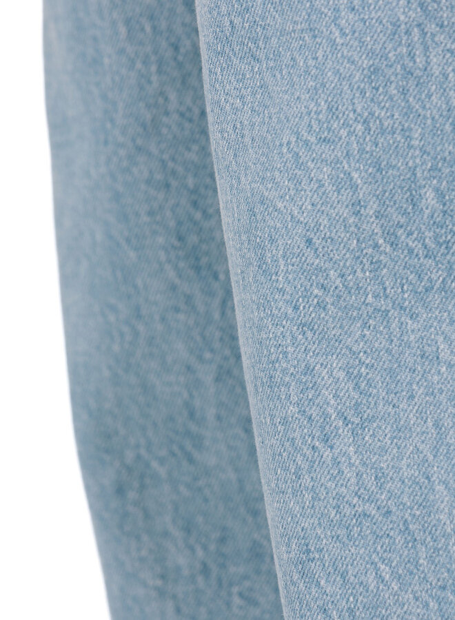 Stencil Uniform Denim Pants Denim Bleach