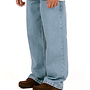 Stencil Uniform Denim Pants Denim Bleach