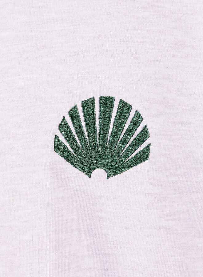 Logo Crewneck Ash / Bottle Green