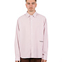 Beach Shirt White / Red Stripe