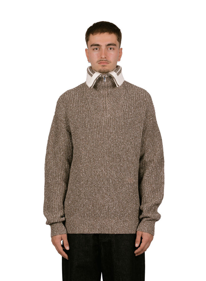 Zip Knit Chunky Fisherman