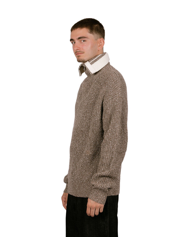 Zip Knit Chunky Fisherman