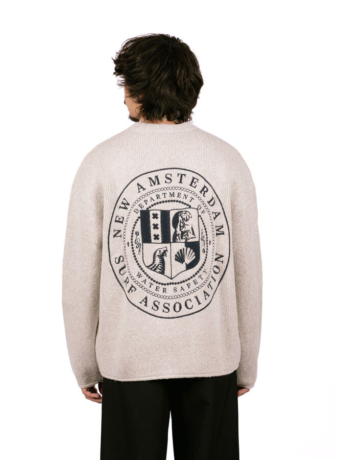 Knitted Crewneck Grey Melange
