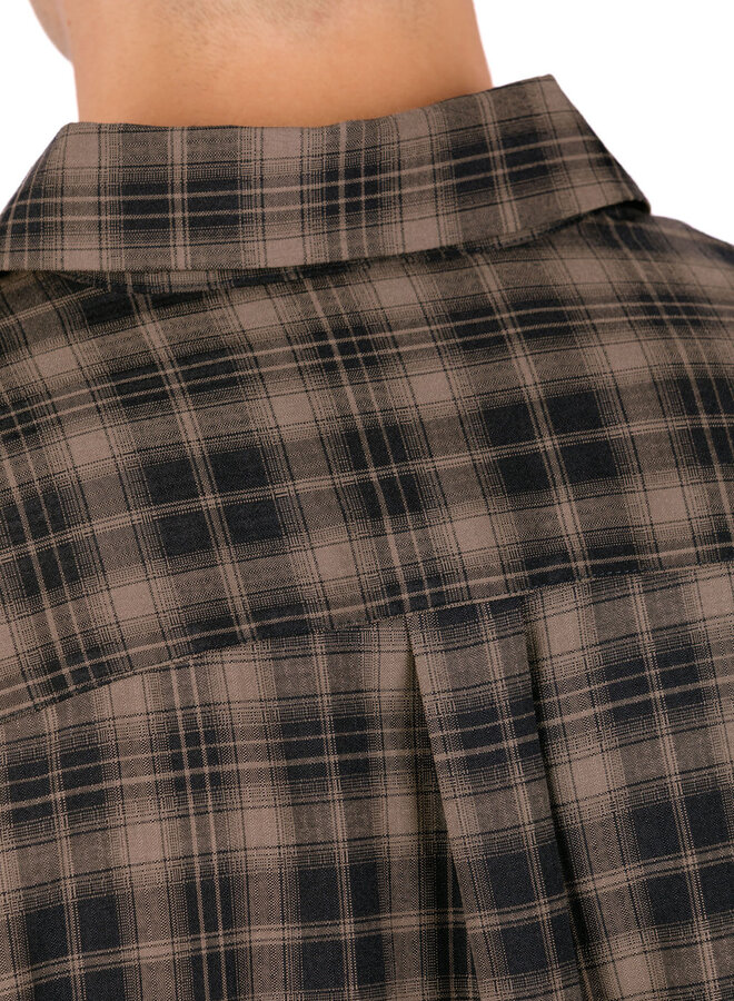 Beach Shirt Night / Grey Check