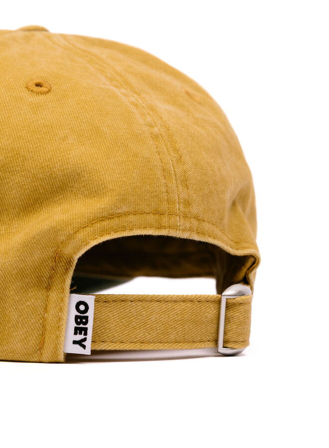 Pigment Obey Top Secret 6 Panel Pigment Mustard Multi