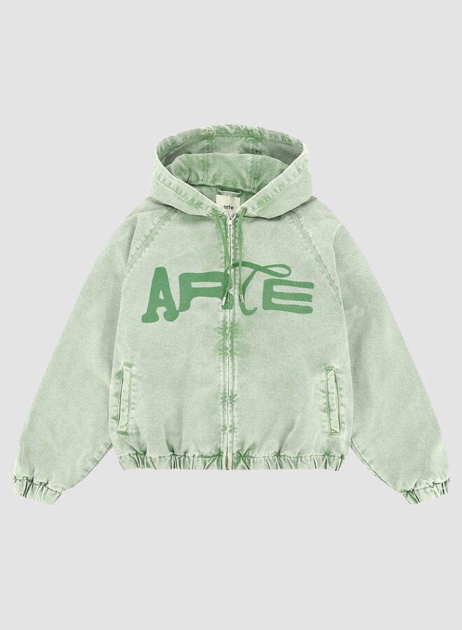 Polyform Canvas Hooded Jacket Green