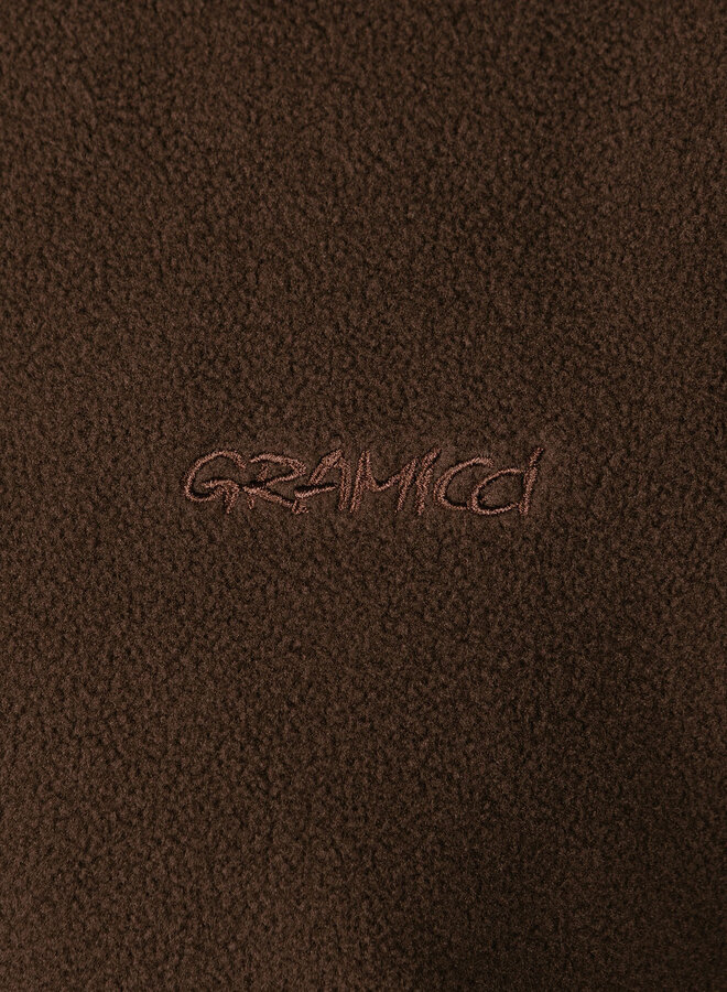 Thermal Fleece Pullover Deep Brown