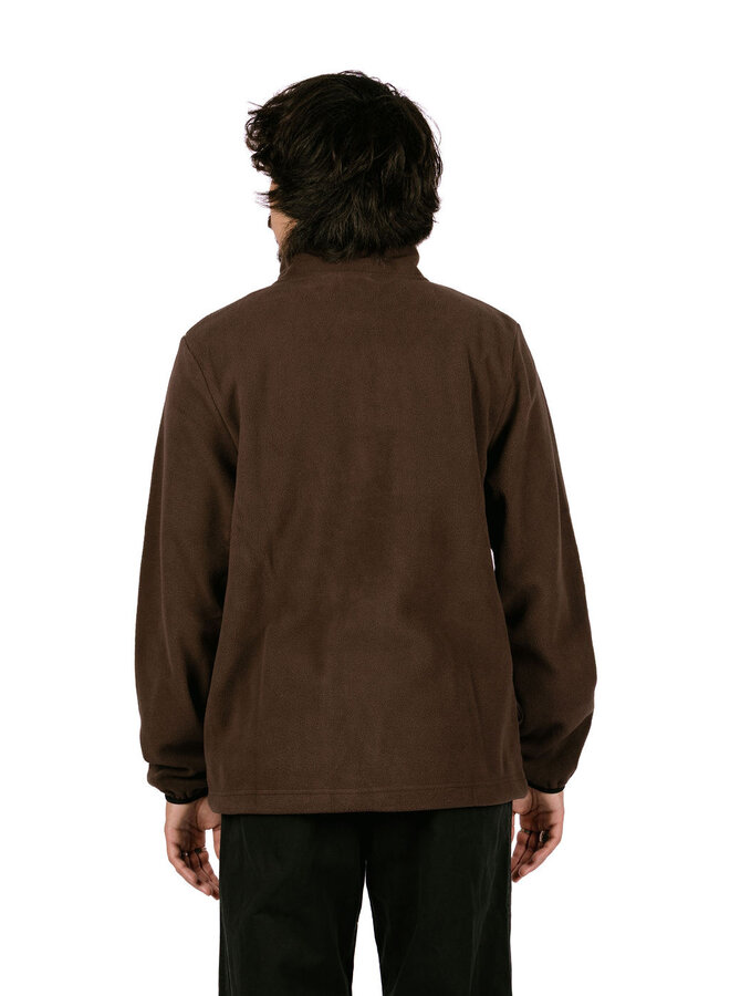Thermal Fleece Pullover Deep Brown