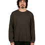 Waffle Crewneck Fossil Pigment
