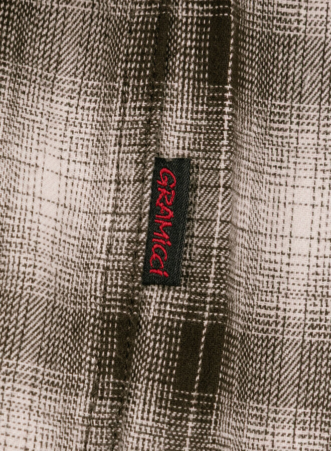 Piled Flannel Shirt Slate