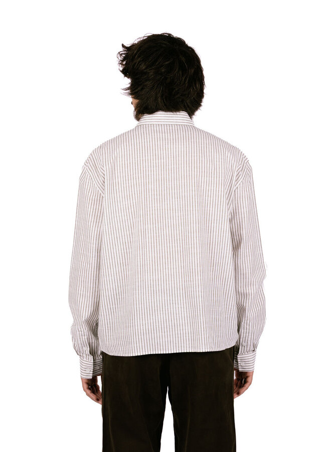 Green Striped Shirt