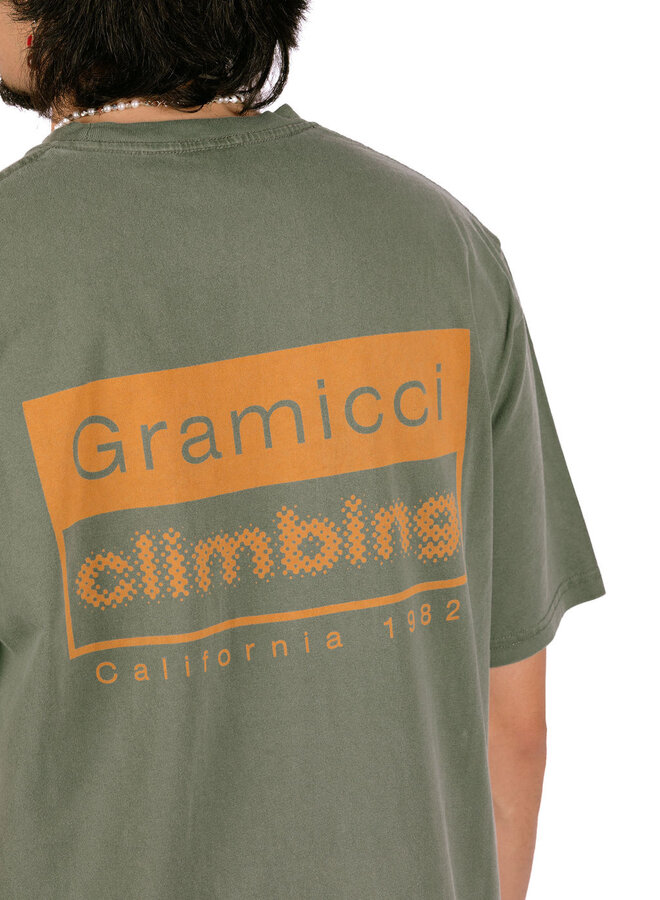 Climbing Tee Pigment Dyed Sage