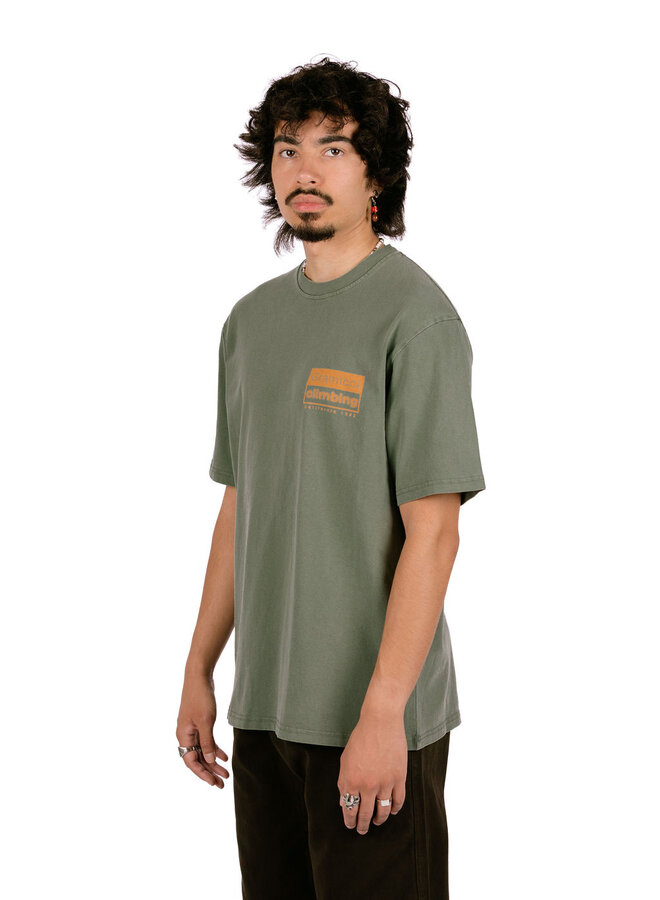 Climbing Tee Pigment Dyed Sage