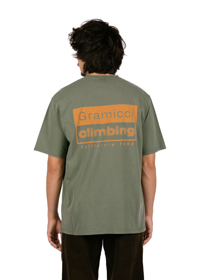Climbing Tee Pigment Dyed Sage