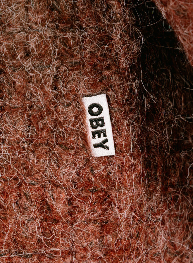 Anton Gradient Cardigan Brown Multi